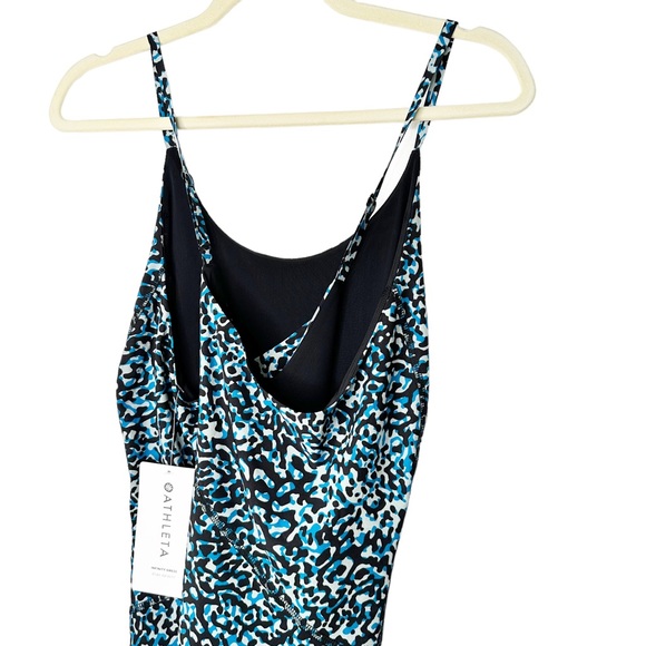 NWT Athleta Blue Printed Infinity Dress Size Medium - Picture 9 of 11